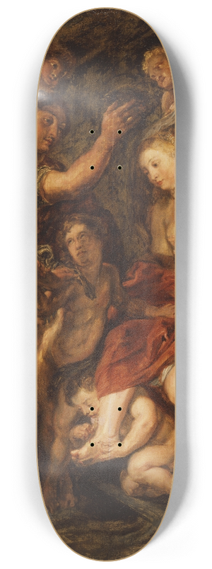 Peter Paul Rubens - The Crowning of Roxana 8.25 inch art skate deck