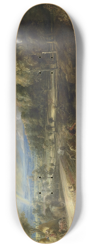 Peter Paul Rubens - The Rainbow Landscape 8.25 inch art skate deck
