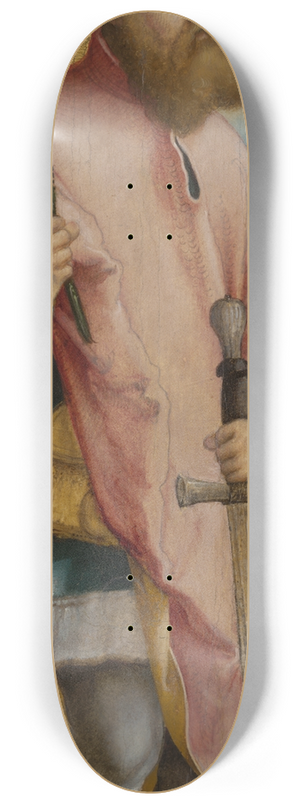 Peter Strb the Younger (Master of Messkirch) - SaintGangolf 8.25 inch art skate deck