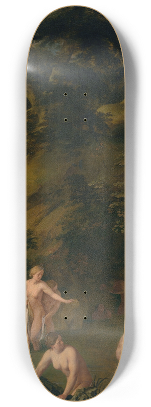 Peter van Halen - The Bath of Diana and Callisto 8.25 inch art skate deck Peter van Halen - The Bath of Diana and Callisto 8.25 inch art skate deck