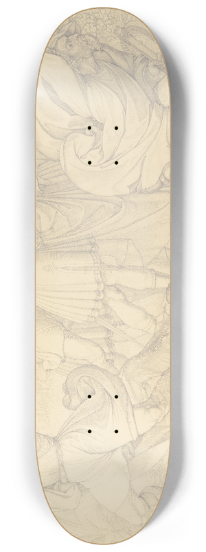 Peter von Cornelius - Sigfrids death 8.25 inch art skate deck