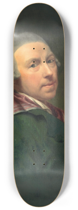 Anton Von Maron - Self-portrait 8.25 inch art skate deck