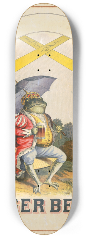 Pfeil & Goltz - Lager beer 8.25 inch art skate deck Pfeil & Goltz - Lager beer 8.25 inch art skate deck