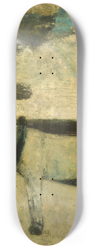 Philibert Cockx - White Horse 8.25 inch art skate deck