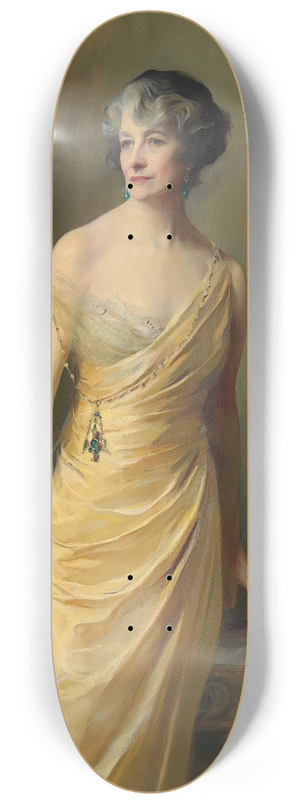 Philip Alexius de Lszl - Lady Ludlow, ne Alice Sedgwick Mankiewicz 8.25 inch art skate deck Philip Alexius de Lszl - Lady Ludlow, ne Alice Sedgwick Mankiewicz 8.25 inch art skate deck