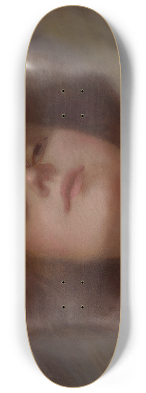 Philip Boilleau - Portrait of a Young Woman 8.25 inch art skate deck Philip Boilleau - Portrait of a Young Woman 8.25 inch art skate deck