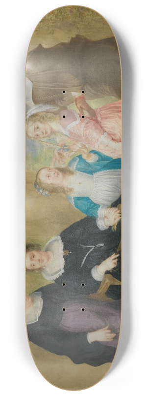 Philip Fruytiers - Portrait of a Family 8.25 inch art skate deck