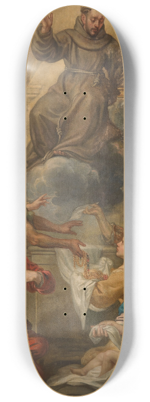 Philip Fruytiers - The Apotheosis of Saint Antony of Padua 8.25 inch art skate deck