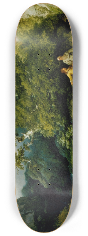 Philip James de Loutherbourg - The Hermit 8.25 inch art skate deck
