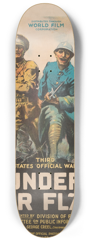 Philip Martiny - Under four flags 8.25 inch art skate deck