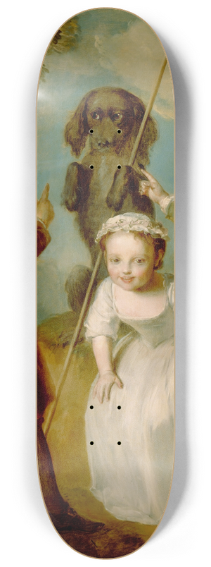 Philippe Mercier - Playing Soldier 8.25 inch art skate deck