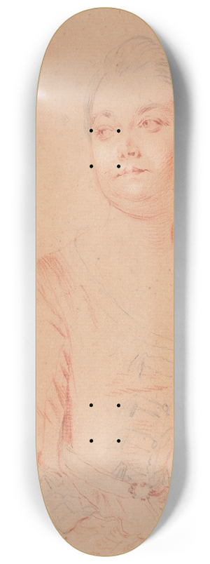 Philippe Mercier - Portrait dEleanor Brownlow, vicomtesse Tyrconnel 8.25 inch art skate deck