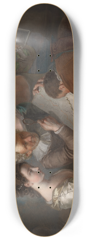 Philippe Mercier - The Sense of Sight 8.25 inch art skate deck