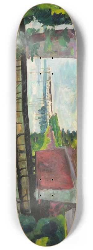 Philipp Franck - Die Wannseebrcke 8.25 inch art skate deck Philipp Franck - Die Wannseebrcke 8.25 inch art skate deck