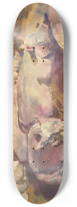 Philipp Franck - Pigsty 8.25 inch art skate deck Philipp Franck - Pigsty 8.25 inch art skate deck