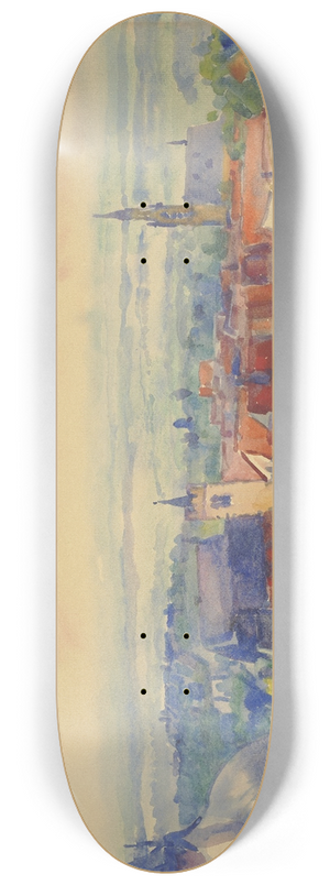 Philipp Franck - View of Kronberg 8.25 inch art skate deck Philipp Franck - View of Kronberg 8.25 inch art skate deck