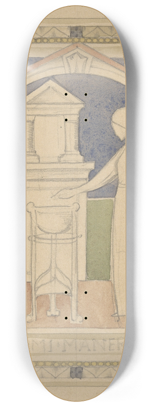 Antoon Derkinderen - Domi Manere 8.25 inch art skate deck