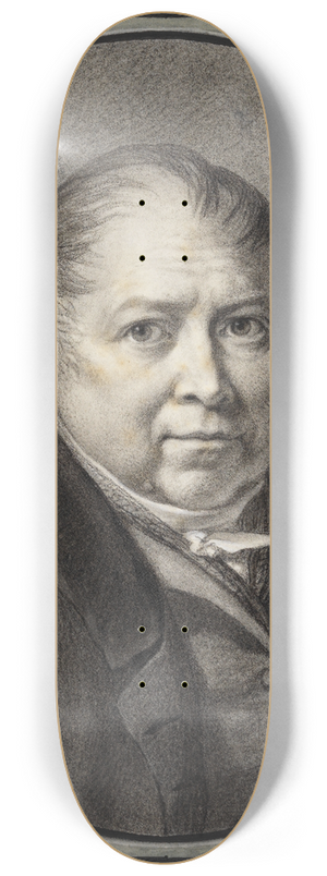 Philipp Jakob Becker - Selbstbildnis 8.25 inch art skate deck