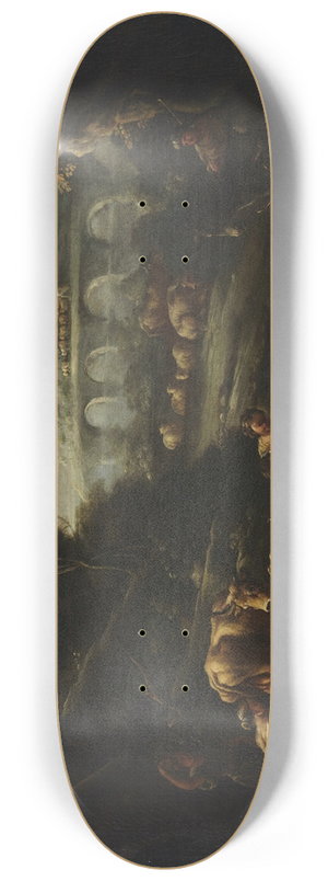 Philipp Peter Roos - Landscape 8.25 inch art skate deck