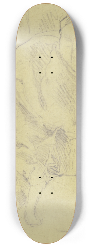 Philipp Rumpf - Sleeping girl 8.25 inch art skate deck