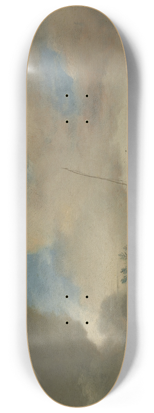 Philips Wouwerman - Dune Landscape with a Signal Post 8.25 inch art skate deck