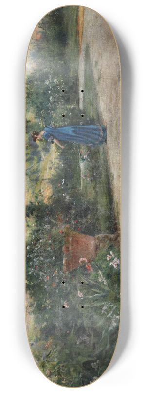 Adolfo Tommasi - Pomeriggio in villa 8.25 inch art skate deck