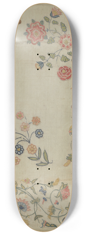 Phyllis Dorr - Embroidered Christening Blanket 8.25 inch art skate deck