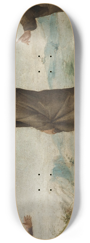 Pier Francesco Foschi - St. Philip Benizzi and the Gamblers 8.25 inch art skate deck