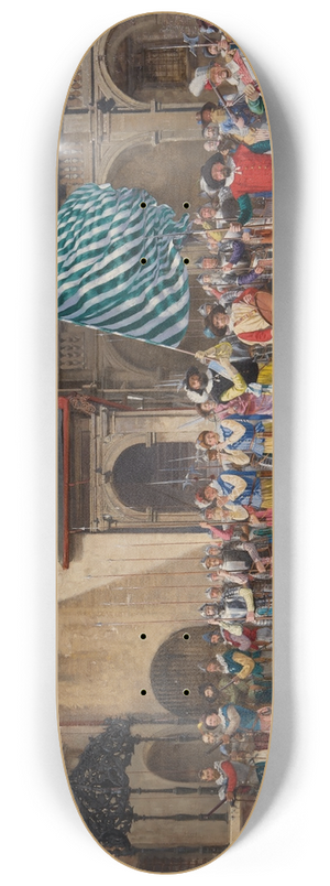 Adolf Pirsch - Landsknecht und Fhnrich 8.25 inch art skate deck