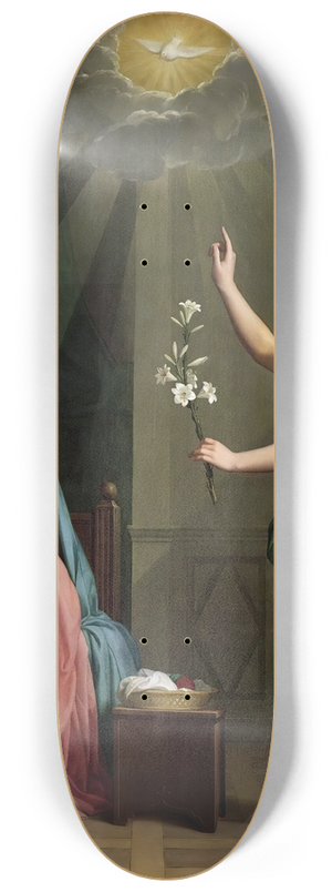 Pierre-Auguste Pichon - Annunciazione 8.25 inch art skate deck