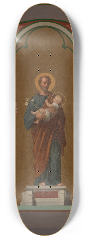 Pierre-Auguste Pichon - Saint Joseph 8.25 inch art skate deck