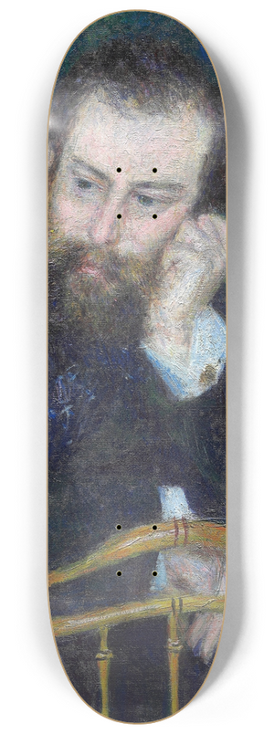 Pierre-Auguste Renoir - Alfred Sisley 8.25 inch art skate deck