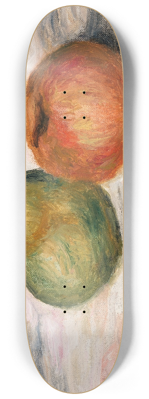 Pierre-Auguste Renoir - Apple and Pear (Pomme et poire) 8.25 inch art skate deck