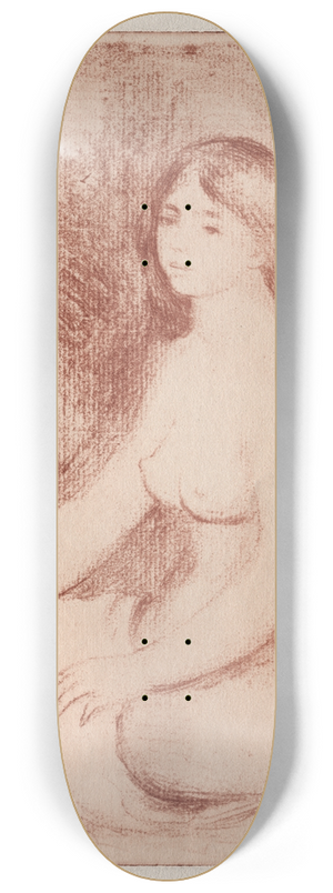 Pierre-Auguste Renoir - Baigneuse assise 8.25 inch art skate deck