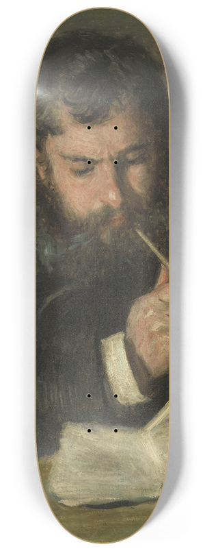 Pierre-Auguste Renoir - Claude Monet 8.25 inch art skate deck