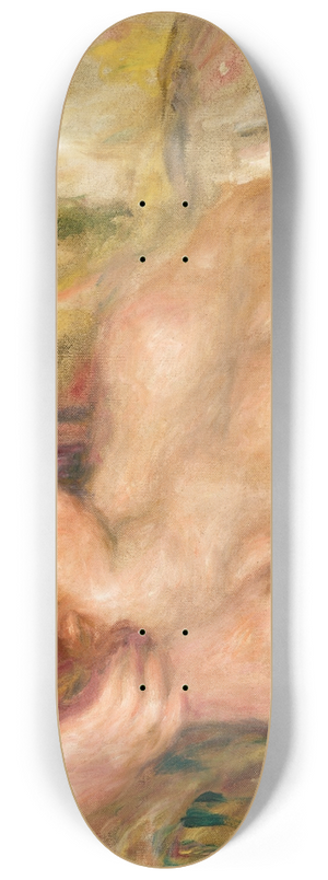 Pierre-Auguste Renoir - Femme  la poitrine nue endormie 8.25 inch art skate deck