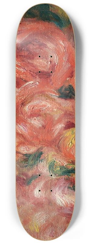 Pierre-Auguste Renoir - Fleurs 8.25 inch art skate deck Pierre-Auguste Renoir - Fleurs 8.25 inch art skate deck