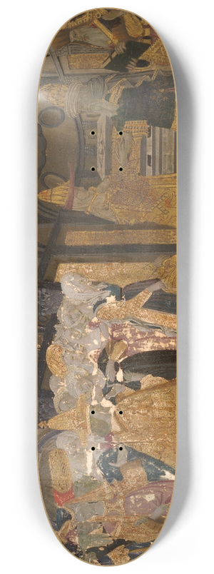 Apollonio di Giovanni - Meeting of Solomon and the Queen ofSheba 8.25 inch art skate deck