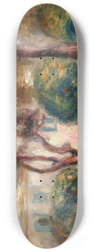 Pierre-Auguste Renoir - Le Jardin Des Collettes 8.25 inch art skate deck