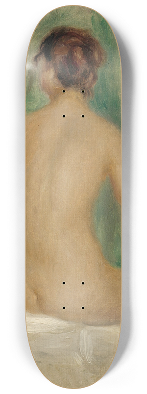 Pierre-Auguste Renoir - Nu Assis, De Dos 8.25 inch art skate deck