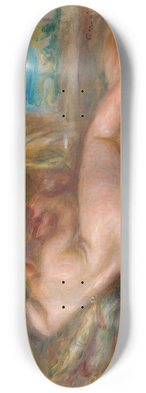 Pierre-Auguste Renoir - Nu couch (Odalisque couche) 8.25 inch art skate deck
