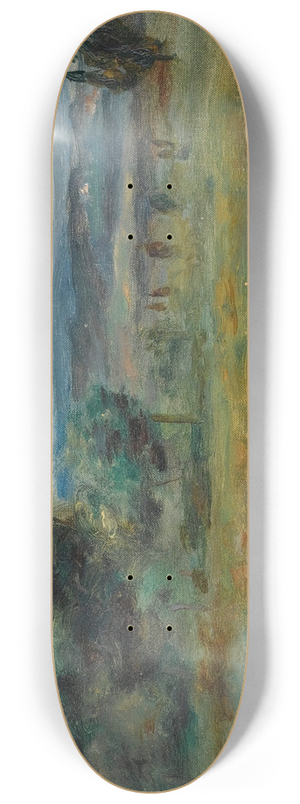 Pierre-Auguste Renoir - Paysage 8.25 inch art skate deck Pierre-Auguste Renoir - Paysage 8.25 inch art skate deck