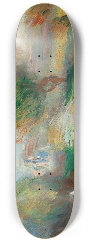 Pierre-Auguste Renoir - Paysage 8.25 inch art skate deck