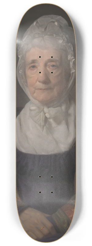 Archibald Skirving - An Elderly Woman 8.25 inch art skate deck