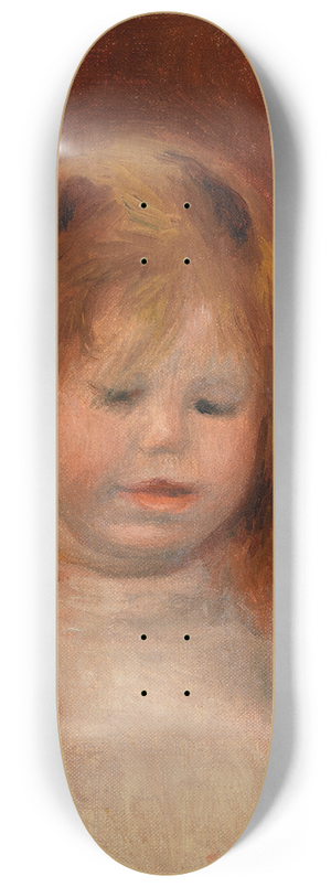 Pierre-Auguste Renoir - Portrait of Jean Renoir (Portrait de Jean Renoir) 8.25 inch art skate deck