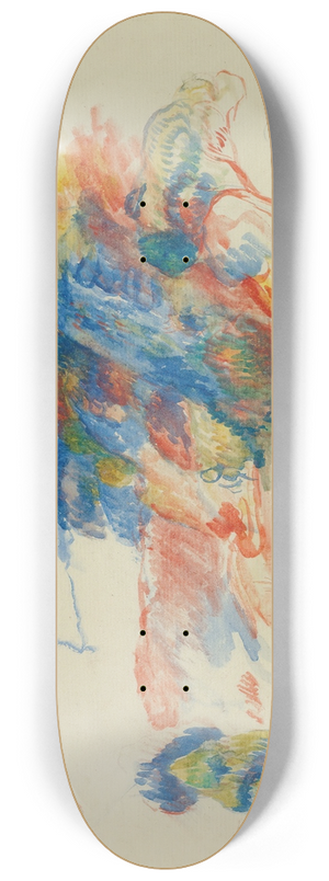 Pierre-Auguste Renoir - Route  Cagnes 8.25 inch art skate deck