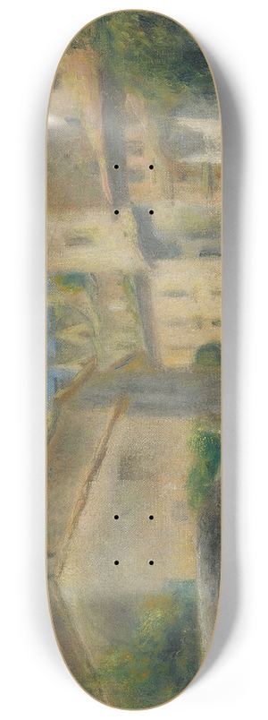 Pierre-Auguste Renoir - Rue A Villeneuve-Les-Avignon 8.25 inch art skate deck