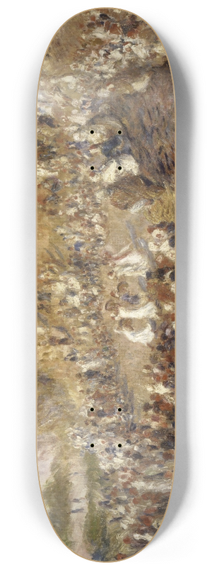 Pierre-Auguste Renoir - The Mosque 8.25 inch art skate deck
