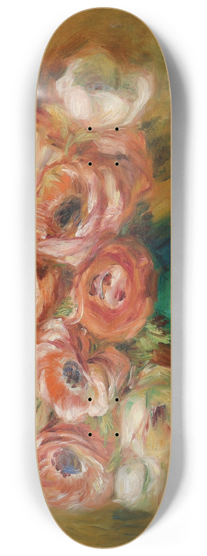 Pierre-Auguste Renoir - Vase danmones 8.25 inch art skate deck