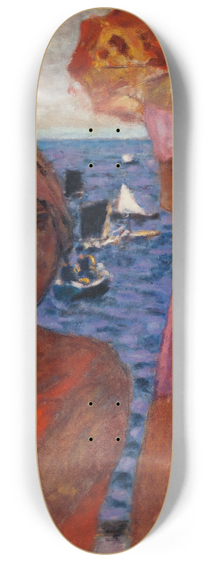Pierre Bonnard - Conversation  Arcachon 8.25 inch art skate deck